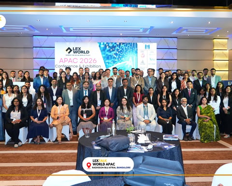 Bengaluru Hosts Global Legal Leaders at 13th LexTalk World Conference & Exhibition APAC