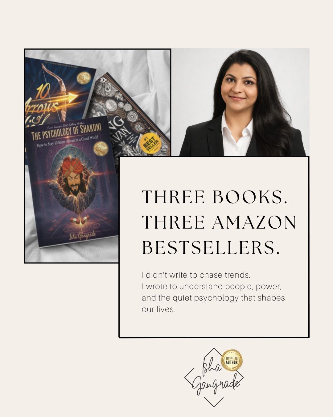 Bestselling Author Isha Gangrade Continues to Inspire Readers Through Mythology, Psychology, and Timeless Wisdom