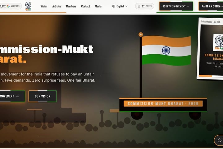 Commission Mukt Bharat Movement Gains Nationwide Momentum, Amplifying Voices of Lacs of Workers, Entrepreneurs and Small Businesses