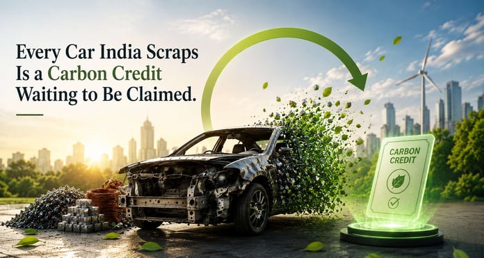 Every Car India Scraps Is a Carbon Credit Waiting to Be Claimed: Why Mobility's Circular Dividend Is the Missing Piece in Corporate Net Zero