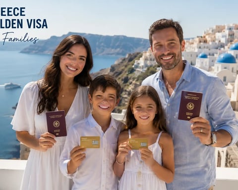 Greece Golden Visa for Families: How to Obtain Residency for Multiple Generations at Once