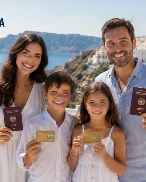 Greece Golden Visa for Families: How to Obtain Residency for Multiple Generations at Once