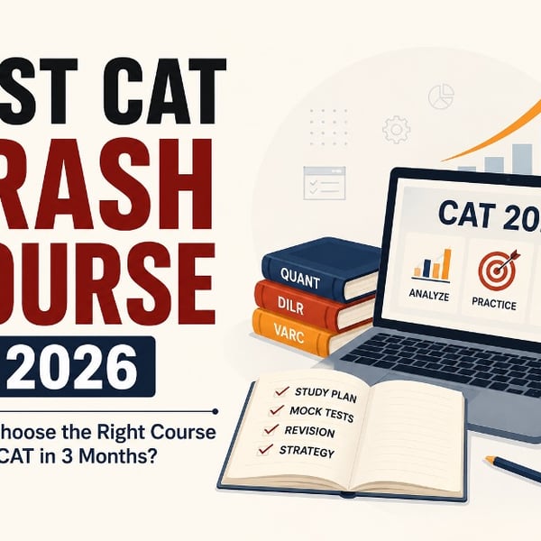 How to Choose the Best CAT Crash Course in 2026