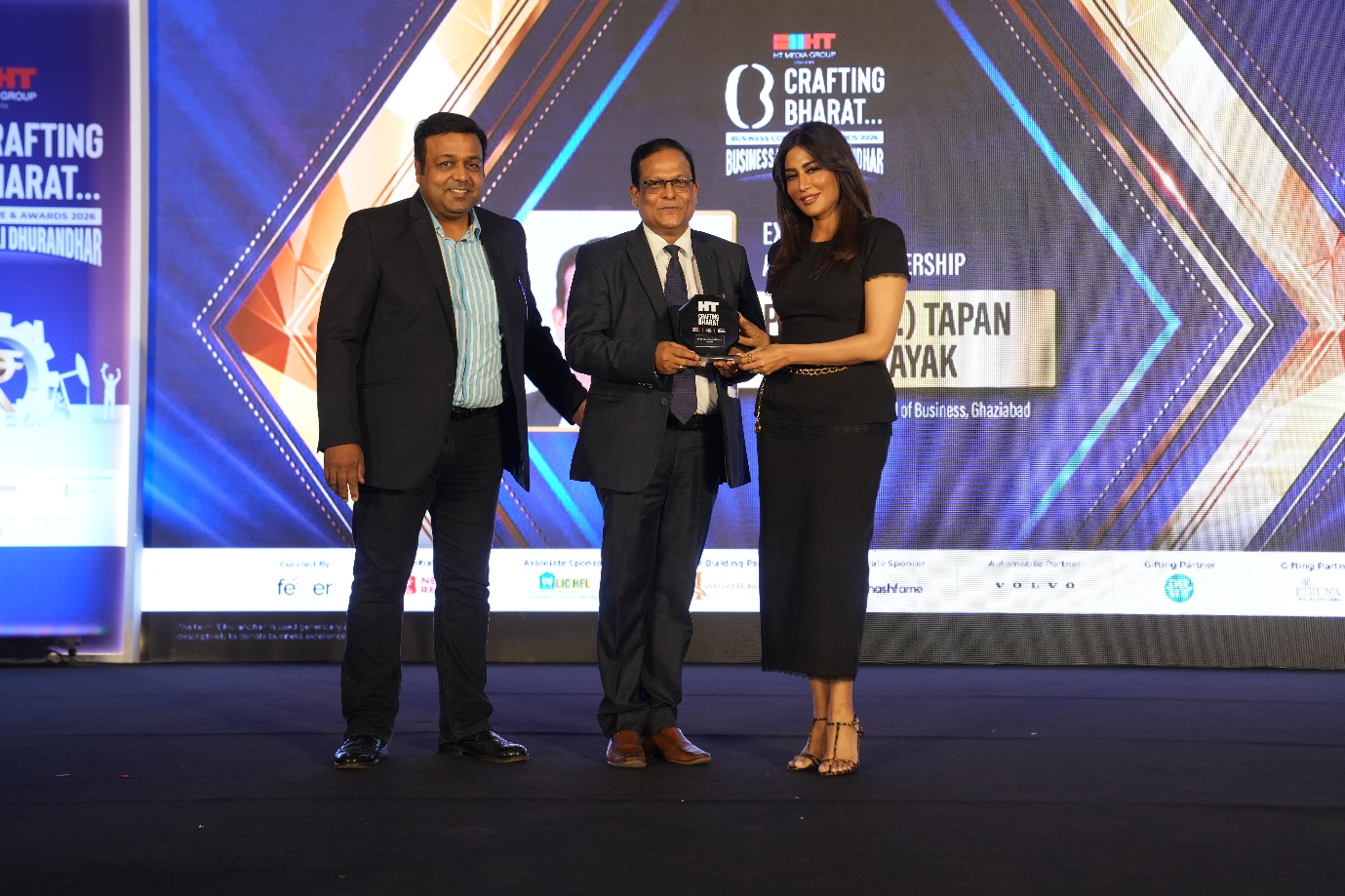 Prof. (Dr.) Tapan Kumar Nayak, Director, Jaipuria School of Business, Ghaziabad has been honoured with ‘Excellence in Iconic Academic Leader of the Year 2026’ at HT Media Presents Crafting Bharat Business Conclave & Awards 2026
