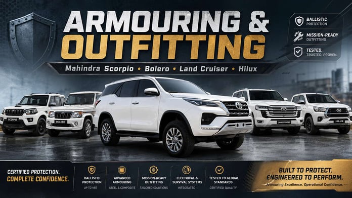 Safecore Vehicle Solution: India’s Trusted Partner for Armoured Vehicle Protection
