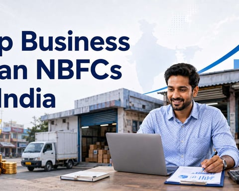 Top Business Loan NBFCs in India for MSMEs and Growing Businesses