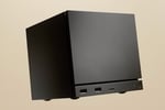 Valve Steam Machine desktop gaming console running SteamOS with AMD hardware launching June 29 2026