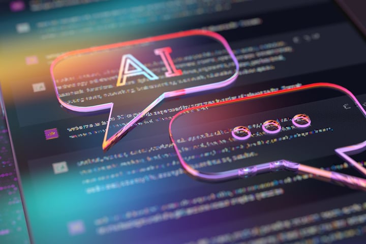 A developer's screen showing code in an AI coding agent environment, illustrating how prompt injection attacks in clean GitHub repositories can trick tools like Claude Code and Cursor into running malware
