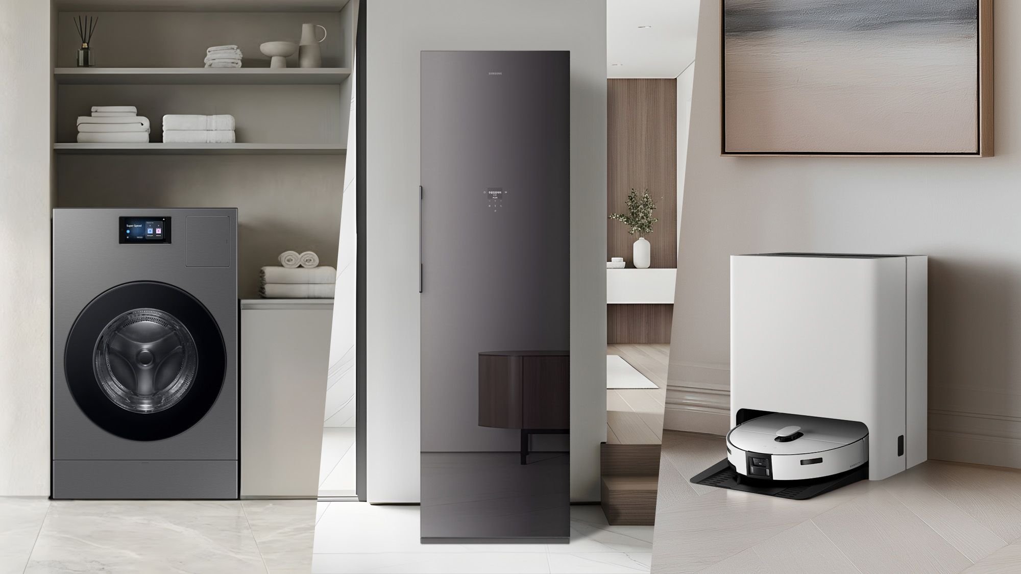 Samsung Bespoke AI smart kitchen appliances CES 2026 AI cooking