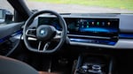 BMW 550e on the road representing automotive industry facing AI-driven memory chip shortage