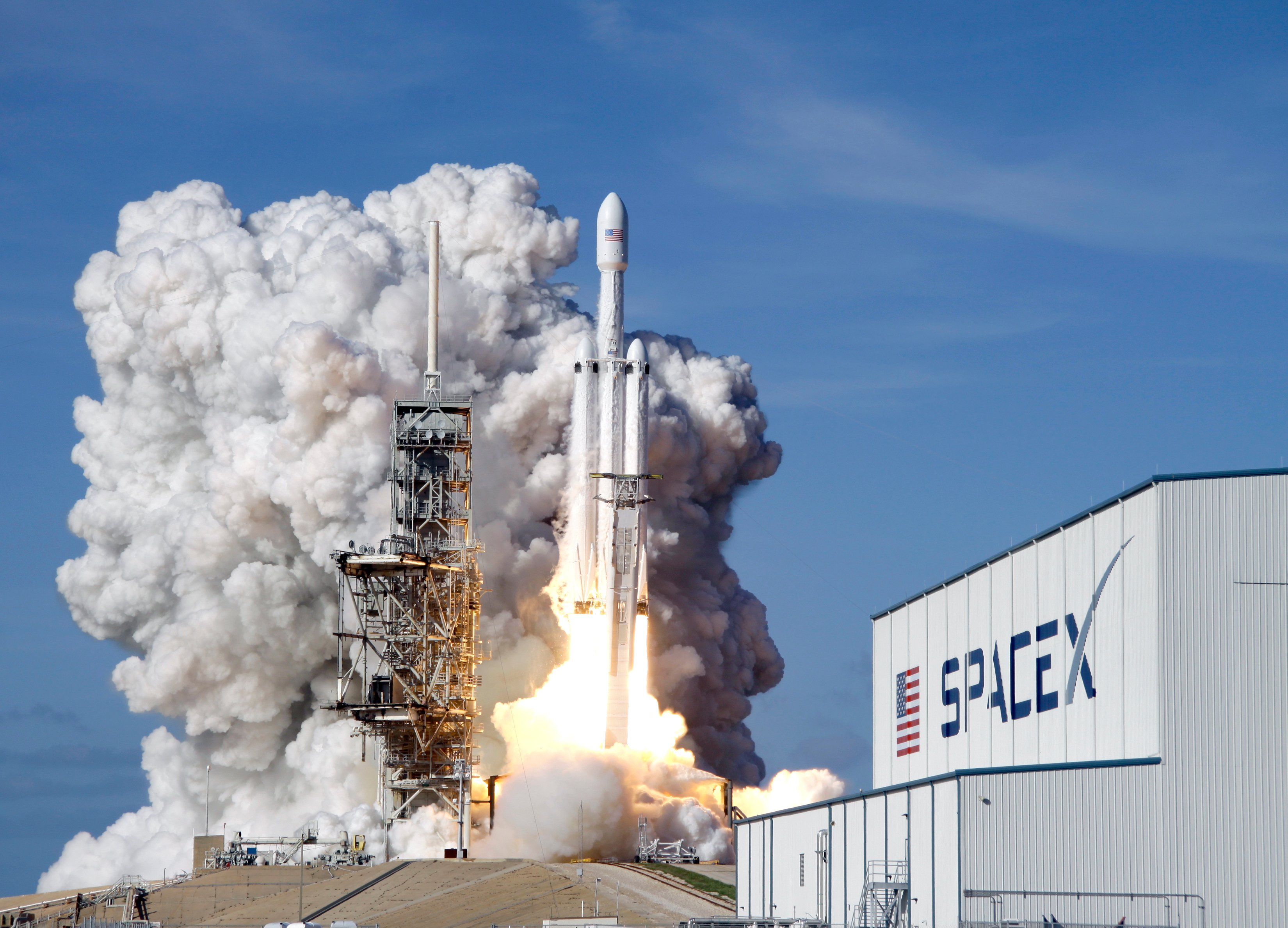 A SpaceX Falcon 9 rocket lifts off from Kennedy Space Center as Elon Musk prepares for the company's historic IPO debut