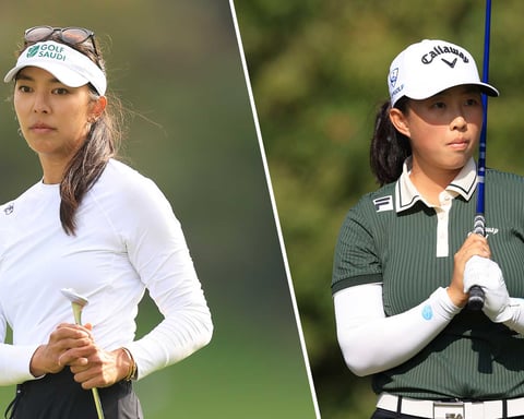 Alison Lee and Ruoning Yin tied for the lead after Round 2 of the 2026 U.S. Women's Open at Riviera Country Club
