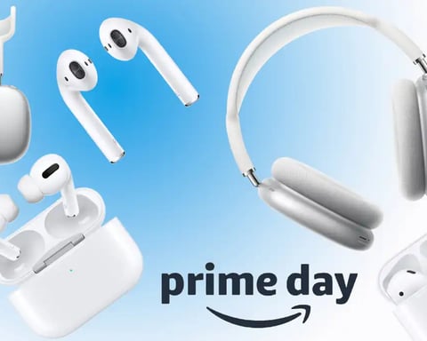 Amazon Prime Day 2026 featuring discounts on AirPods Pro 3, Apple Watch Series 11, MacBook and premium headphones