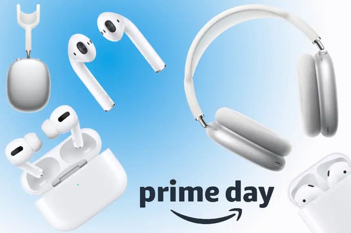 Amazon Prime Day 2026 featuring discounts on AirPods Pro 3, Apple Watch Series 11, MacBook and premium headphones