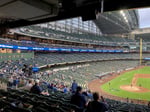 American Family Field interior during a Milwaukee Brewers game