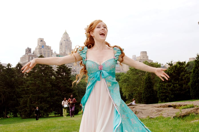 Amy Adams as Princess Giselle in the 2007 Disney musical Enchanted