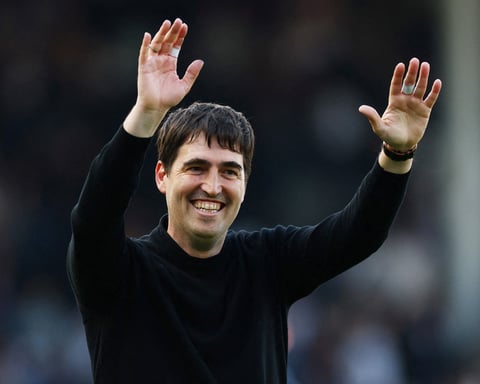 Andoni Iraola at his unveiling as Liverpool FC head coach for the 2026-27 season