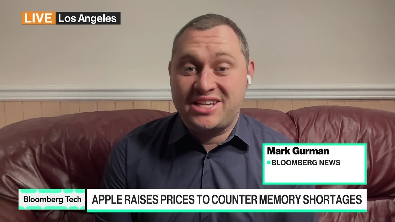 Coverage of Apple MacBook price increases tied to AI memory demand and chip shortages in 2026