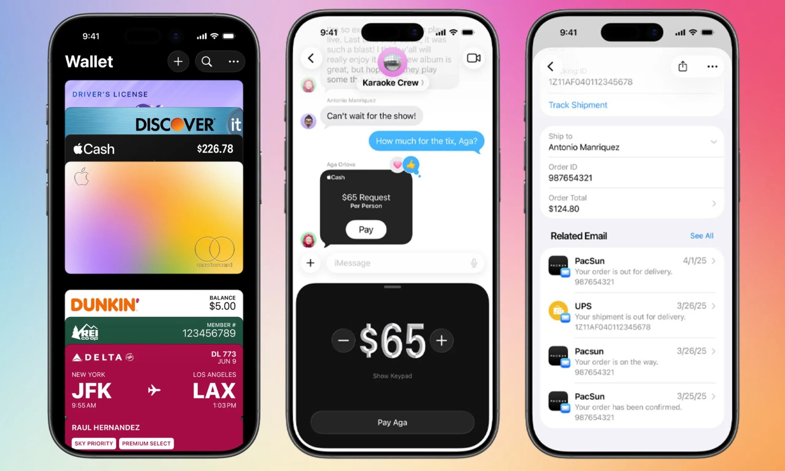 Apple Wallet app interface in iOS 27 on iPhone