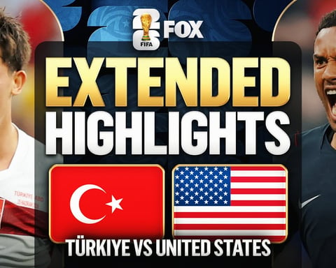 Arda Guler and the Turkish squad celebrate during Turkey's 3-2 win over the United States at the 2026 FIFA World Cup