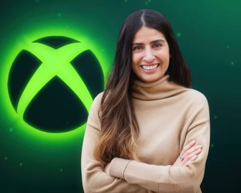 Xbox CEO Asha Sharma speaks at Bloomberg Tech 2026 conference in San Francisco