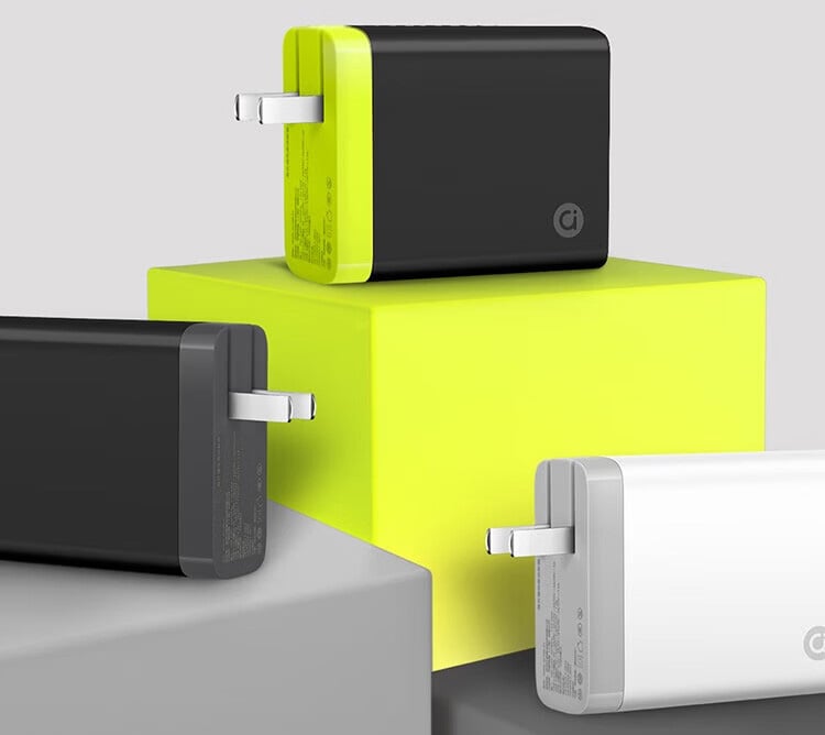 ASUS a-bean 100W GaN charger three color options Cloud White Cool Black Space Gray