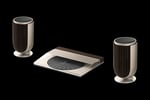 Bang & Olufsen Beosystem 3000c Dune Grey Edition featuring a restored Beogram 3000 turntable and Beolab 8 speakers