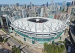 BC Place stadium in Vancouver, Canada, venue for the Switzerland vs Canada 2026 FIFA World Cup Group B match