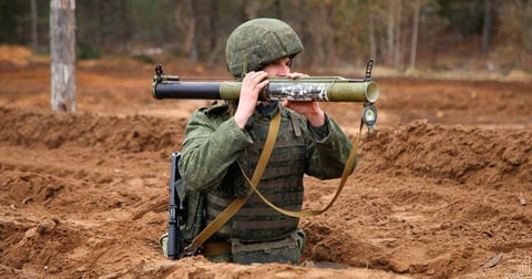 Belarusian armed forces on patrol as NATO aerial surveillance intensifies along Belarus border 2026