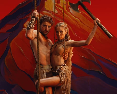 Benson Boone and Alix Earle star in the theatrical music video for The Time of My Life
