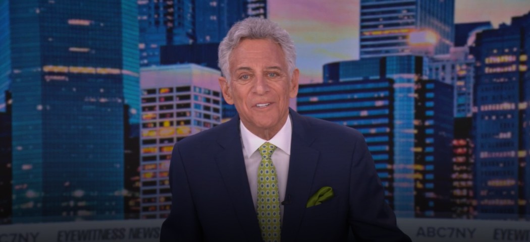 Bill Ritter, anchor of WABC-TV's Eyewitness News, at the ABC7 studio