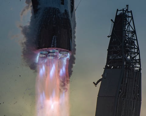 Blue Origin New Glenn rocket lifts off from Cape Canaveral Space Force Station in 2026