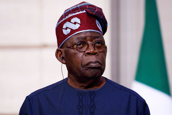 Nigerian President Bola Tinubu