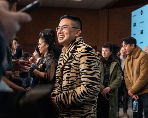 Bowen Yang, who explained his mid-season SNL exit in Variety and CNN's Actors on Actors