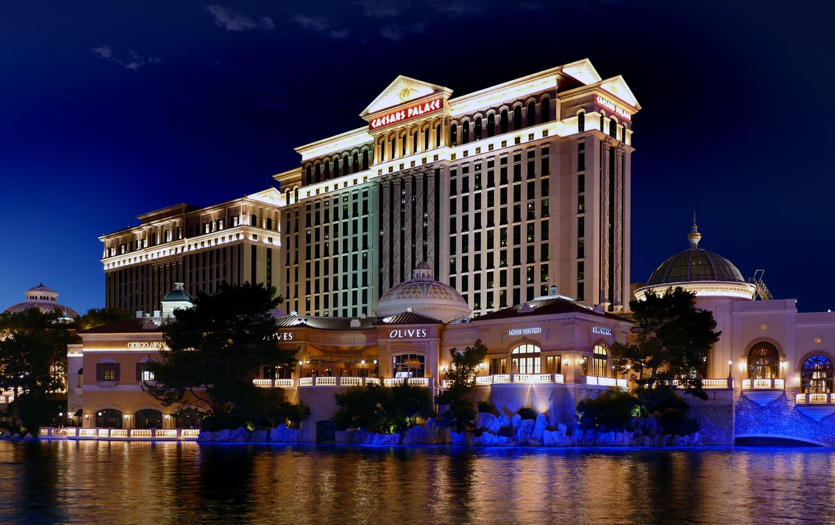 Caesars Palace Las Vegas exterior brand coming to Maine tribal online casino market