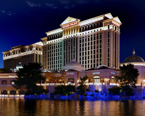 Caesars Palace Las Vegas exterior brand coming to Maine tribal online casino market