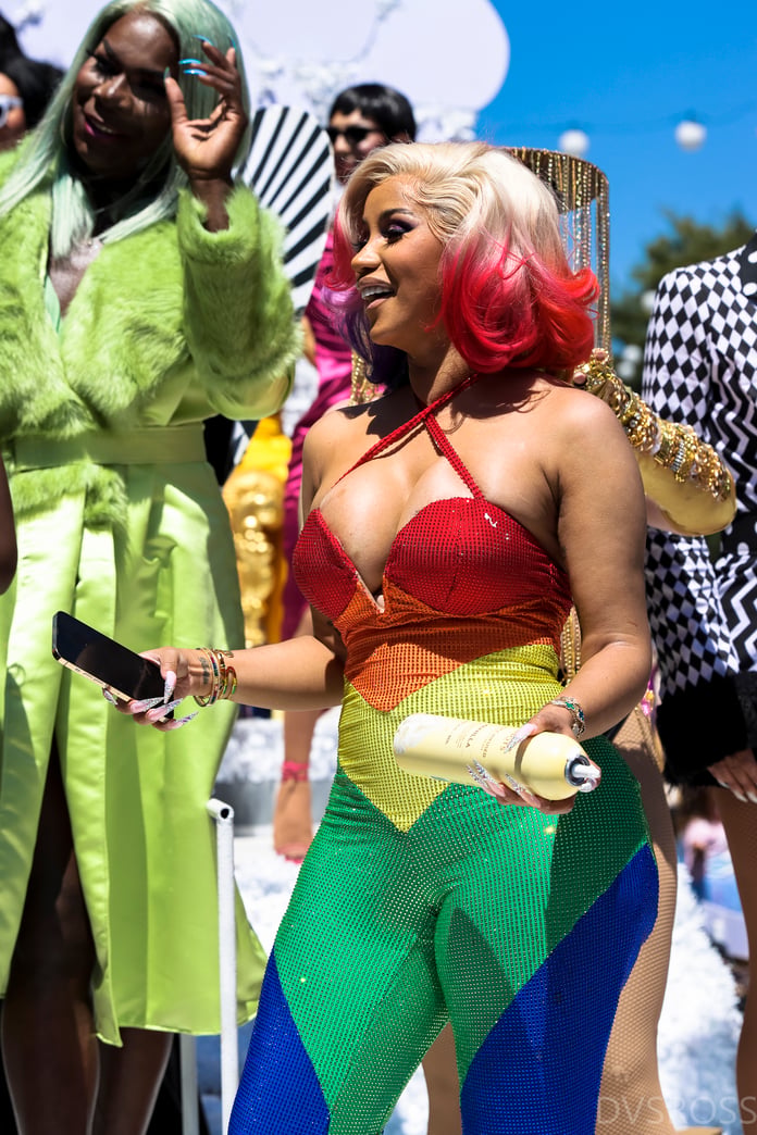Cardi B performing live, leads BET Awards 2026 with six nominations