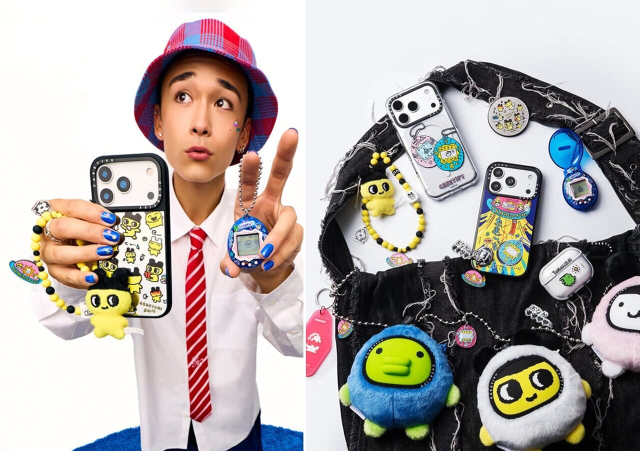 CASETiFY x Tamagotchi Travel luggage and accessories collection 2026