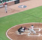 Boston Red Sox center fielder Ceddanne Rafaela on the field