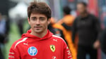 Charles Leclerc in Ferrari paddock ahead of 2026 Monaco Grand Prix