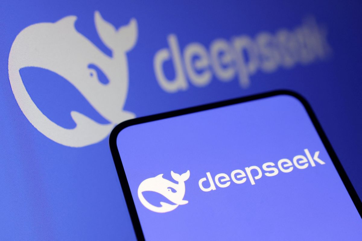 China's AI sector, represented by the DeepSeek logo, is driving demand for computing power