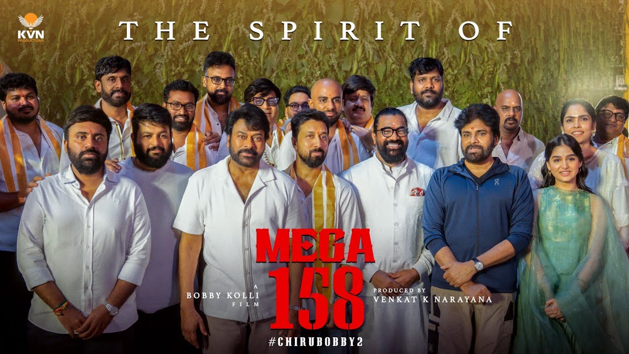 Chiranjeevi and Bobby Kolli Mega158 action film shoot begins
