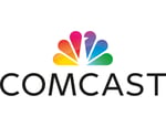 Comcast logo and NBCUniversal headquarters as company announces spinoff of media assets into separate public company June 2026