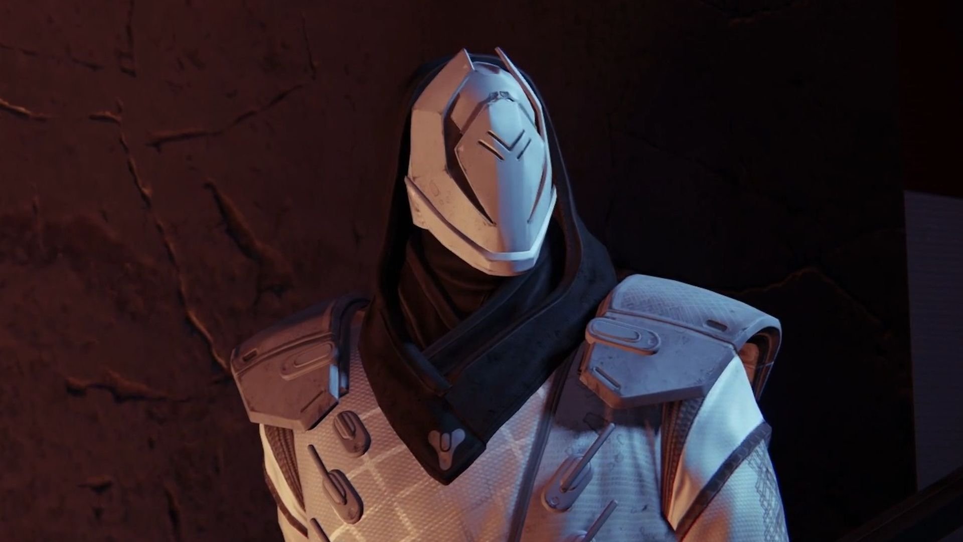 The Speaker from Destiny 1 in white robes, representing the iconic franchise fans are demanding Sony revive with Destiny 3