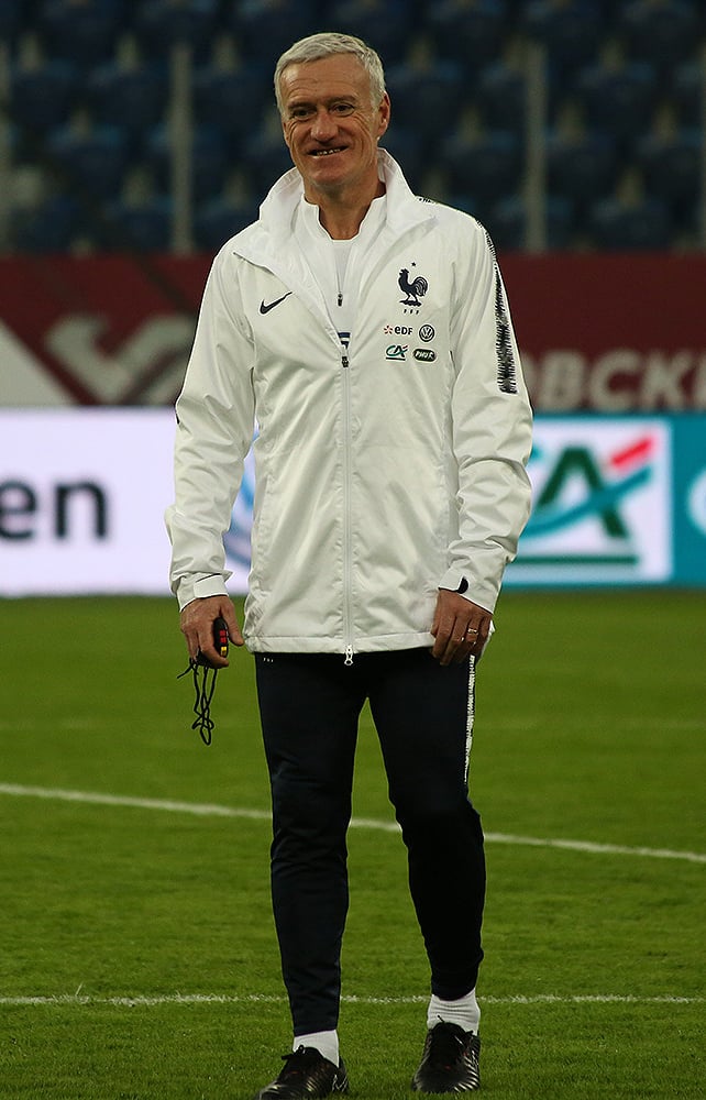 Didier Deschamps, France national team manager who won the 2018 World Cup, will miss the Norway match at the 2026 World Cup