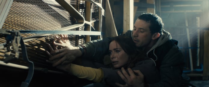 A scene from Disclosure Day, on track for a $94 million worldwide opening weekend for Universal Pictures