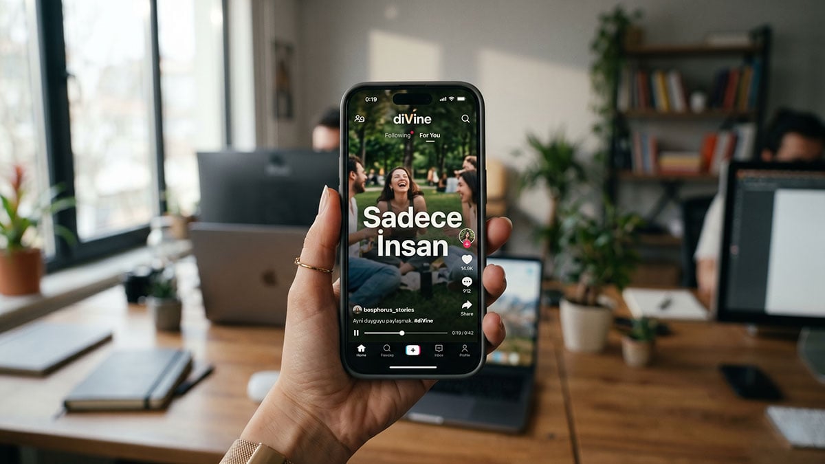 diVine app logo and branding for Jack Dorsey's six-second video platform reviving Vine