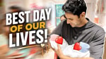 Divyanka Tripathi and Vivek Dahiya with twin sons Karan and Arjun