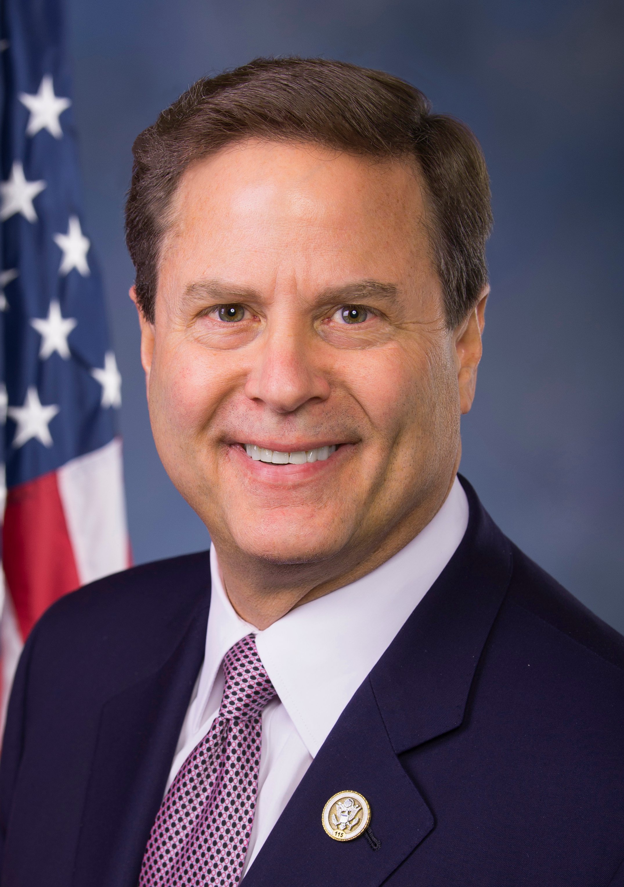 Representative Donald Norcross of New Jersey, sponsor of the Faster Labor Contracts Act, in his official congressional portrait
