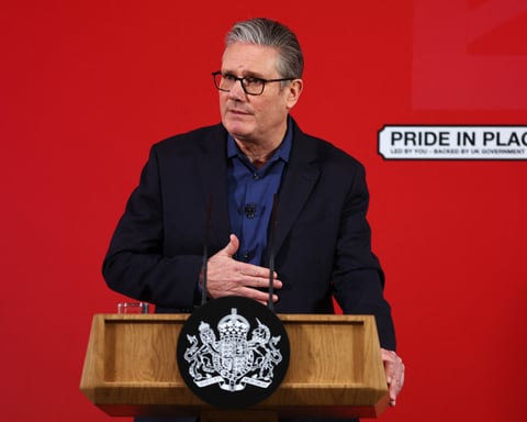 UK Prime Minister Keir Starmer speaks amid Britain's Epstein files institutional crisis
